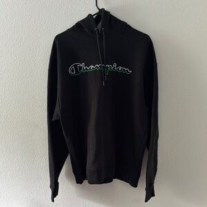 Champion Black Hoodie for Men